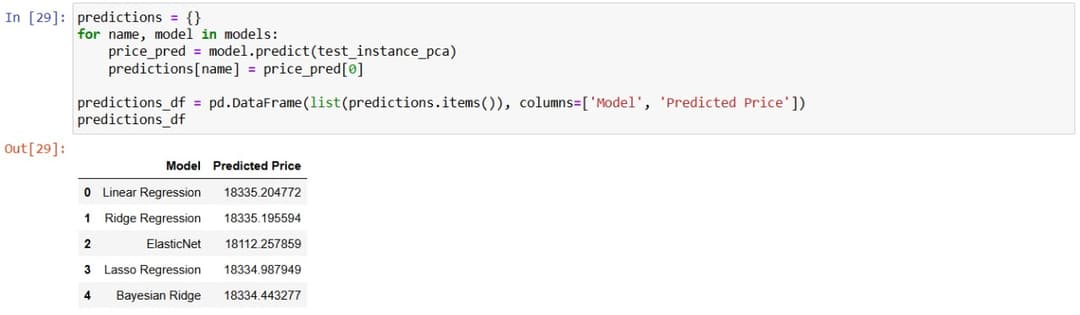 21. Prediction by Simple Models